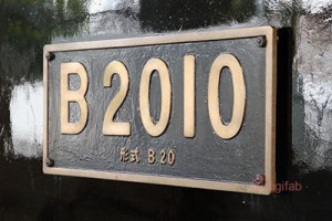 B20 10 ナンバープレート